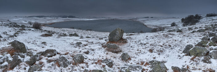 Hiver au lac de Saint Andéol